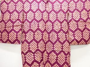 大正ロマン　本絞り亀甲模様長羽織